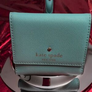 Kate Spade Wallet Aqua Blue NWOT